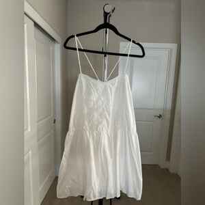 Women’s GAP White Spaghetti-Strap Sundress Size L